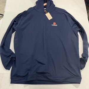 PETER MILLAR 84 LUMBER EMBELLISHED PULLOVER PERFORMANCE HOODIE